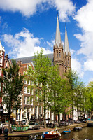 church on Singel canal