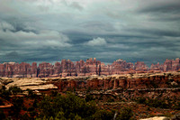 Needles Area between storms, Canyonlands