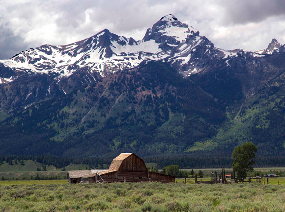 Old barn, Tetons